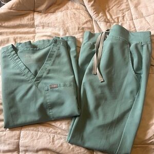 Figs Women's Teal Jogger Pants